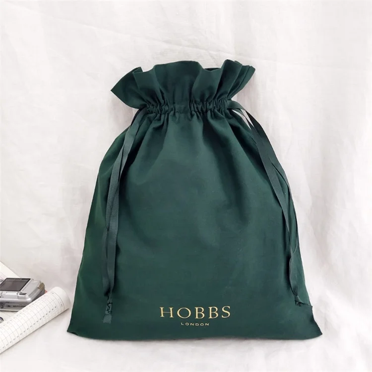 Chuanghua Eco Friendly Garment Dust Bag With Snap Button Cotton