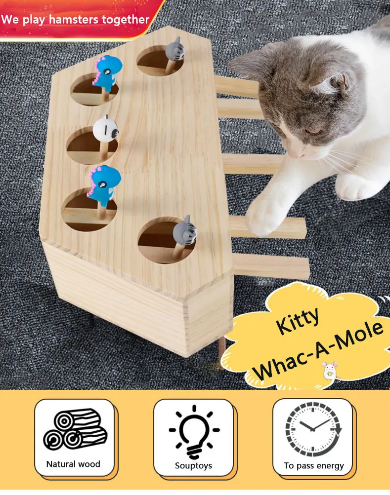 Cat Toys, Kitten Puzzle, Interactive Cat Toy, Cat Play Furniture