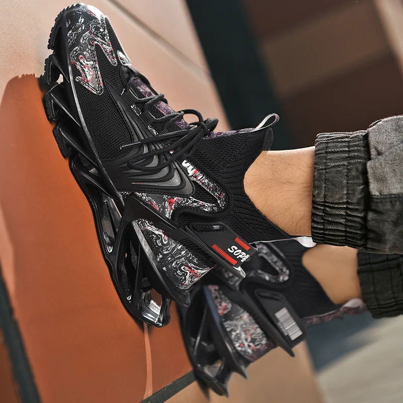 Custom Logo Tennis Shoes Men Top Quality Sneakers Breathable Lace Up Casual Shoes Large Size 48