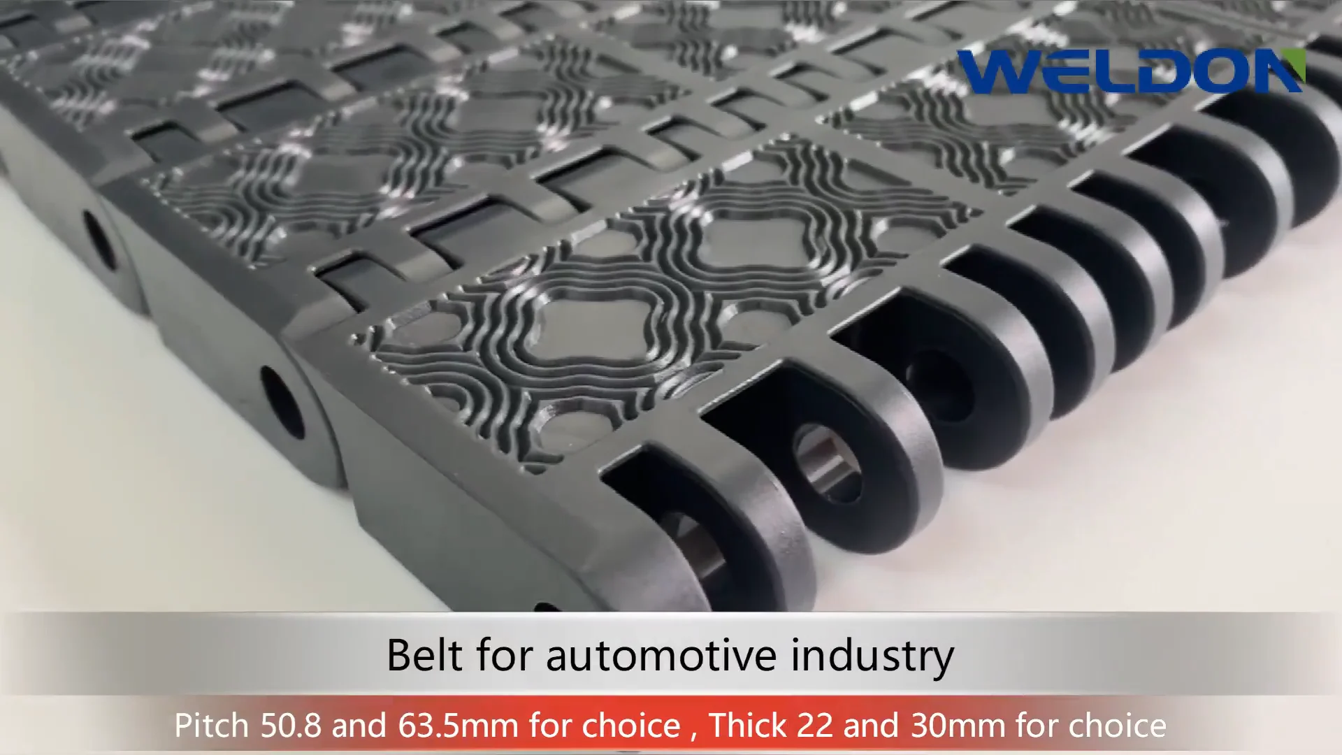 Pom Dual Belt Car Wash Modular Belt Conveyors Modular Plastic Belting