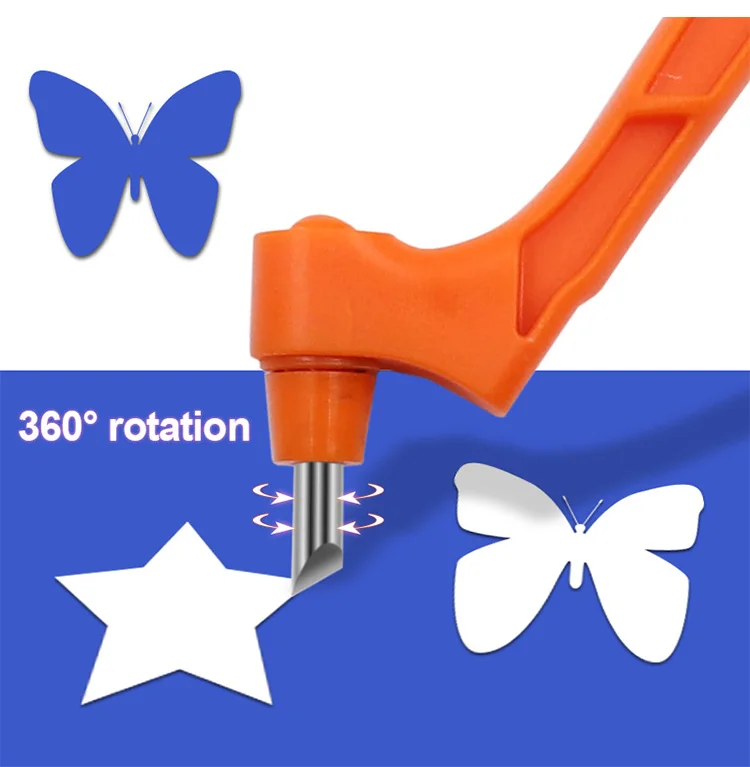 Craft Cutting Tools 360 Rotating Blade Paper Cutter Carving Knife