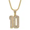 Gold single pendant without chain
