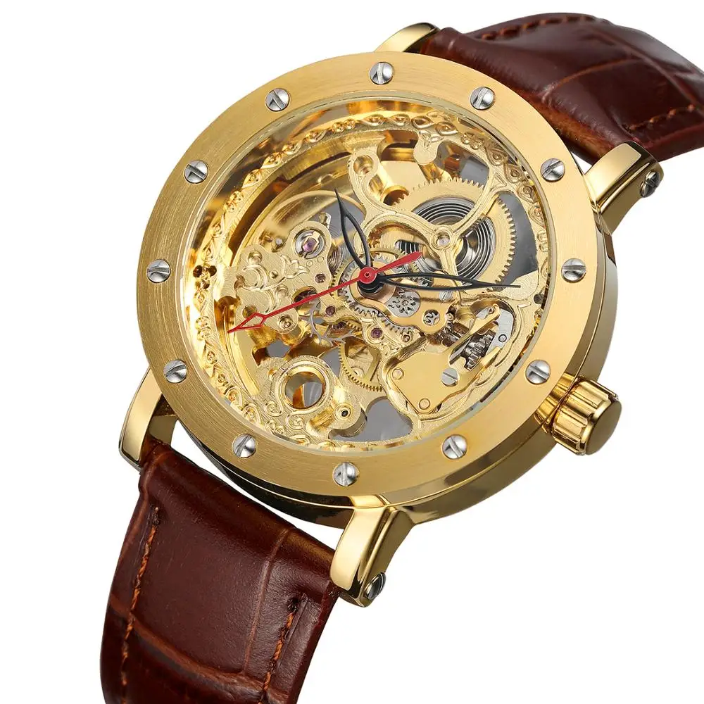 Forsining Leather Automatic Men's Watch