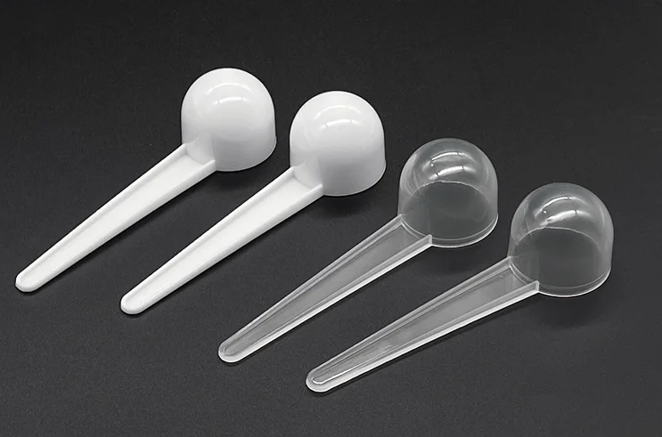 7.5 gram translucence Measure Spoons 15ML Plastic Measuring Scoop