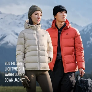 Pelliot 800 Filling Down Jackets 2023 F/W Outdoor Windproof Warm Mountaineering 95% Goose Down Jacket
