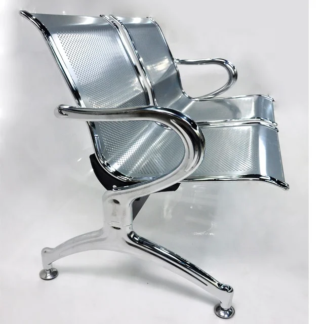2022 Factory Direct Sale Cheap 2 Seat Public Area Waiting Chairs Airport Chair