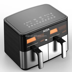 2026 Best Selling Two Baskets  9.5l air FryersAir Fryer Non-stick Cooking Pot Wifi Digital Control Stainless Steel air Fryer