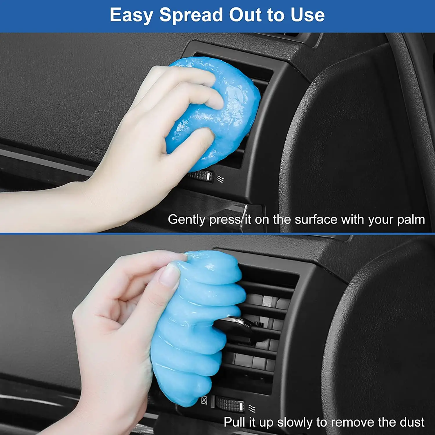 Dust Cleaning Mud Reusable Car Detailing Putty Aloe Gel Car