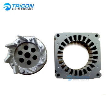 Silicon steel laminated sheets rotor and stator manufacturer for High torque drum motor