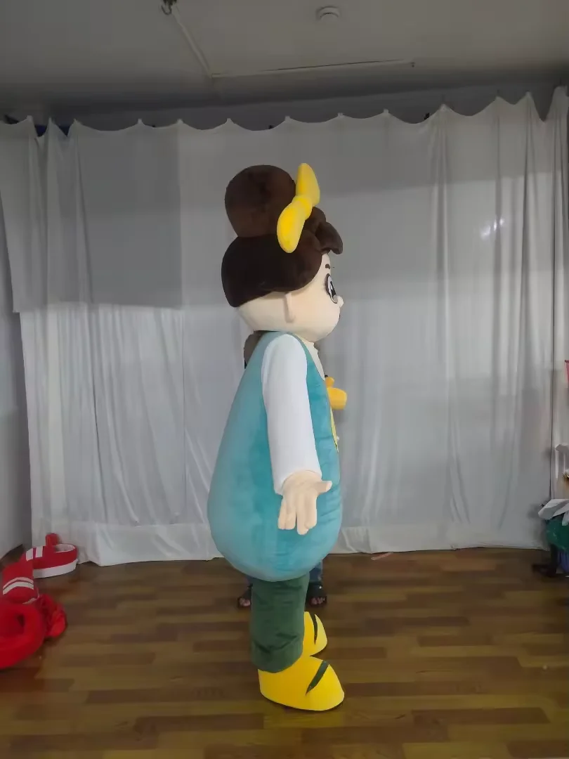 Factory Price Cheap Custom Cartoon Character Omar and Hana Mascot Costume for Adults