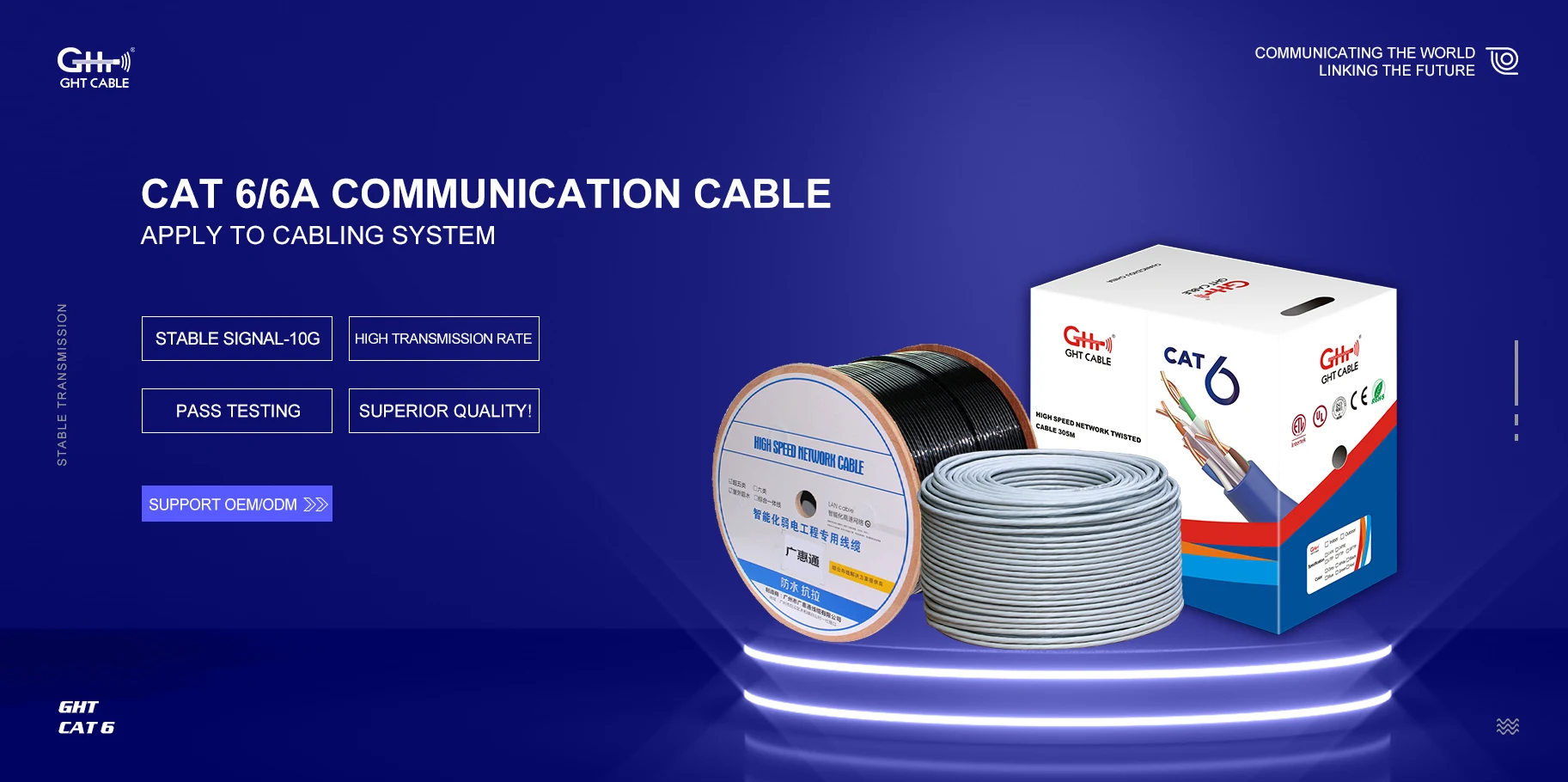 High Quality Cat6 Cable Pass Test Pure Copper Premium Cca 23awg Network Cable Utp Cat 6