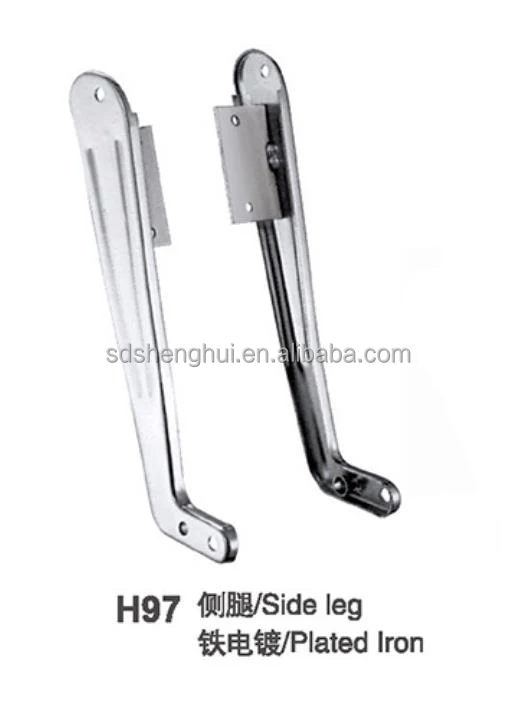 Salon Chair Accessories Foot Rest H98 Stainless Steel Footrest Barber