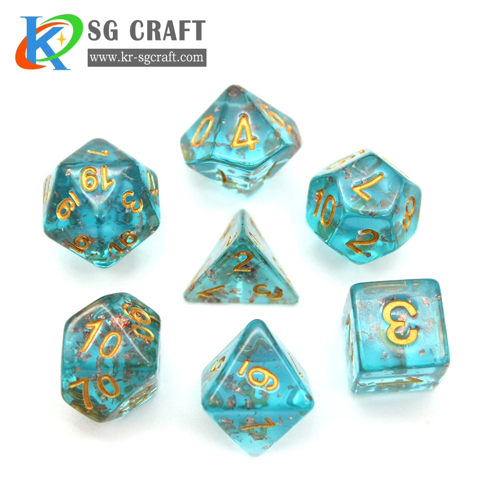 Factory Price Custom Colored Polyhedral Resin Plastic Acrylic Color Mixed Frozen Bulk Colored 16Mm 5000 Dice