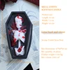 skeleton coffin