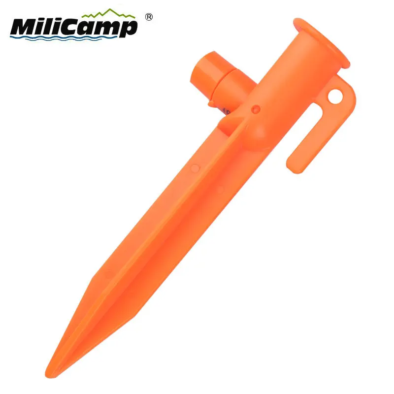 TPG0311 LED Light in Dark Stakes PP Plastic Camping Tent Peg