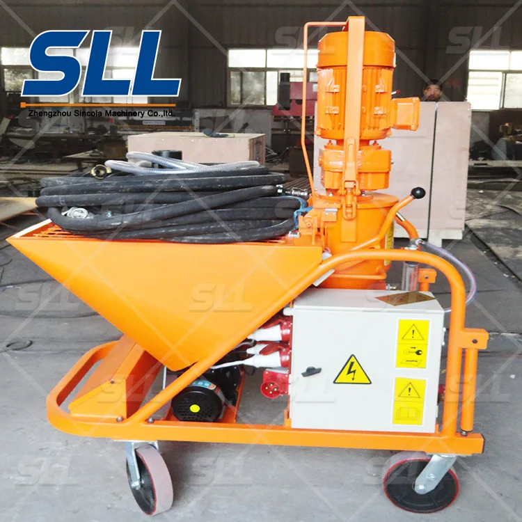 High Efficiency Inner and External Wall Concrete Spray Plaster Machine for Wide Application
