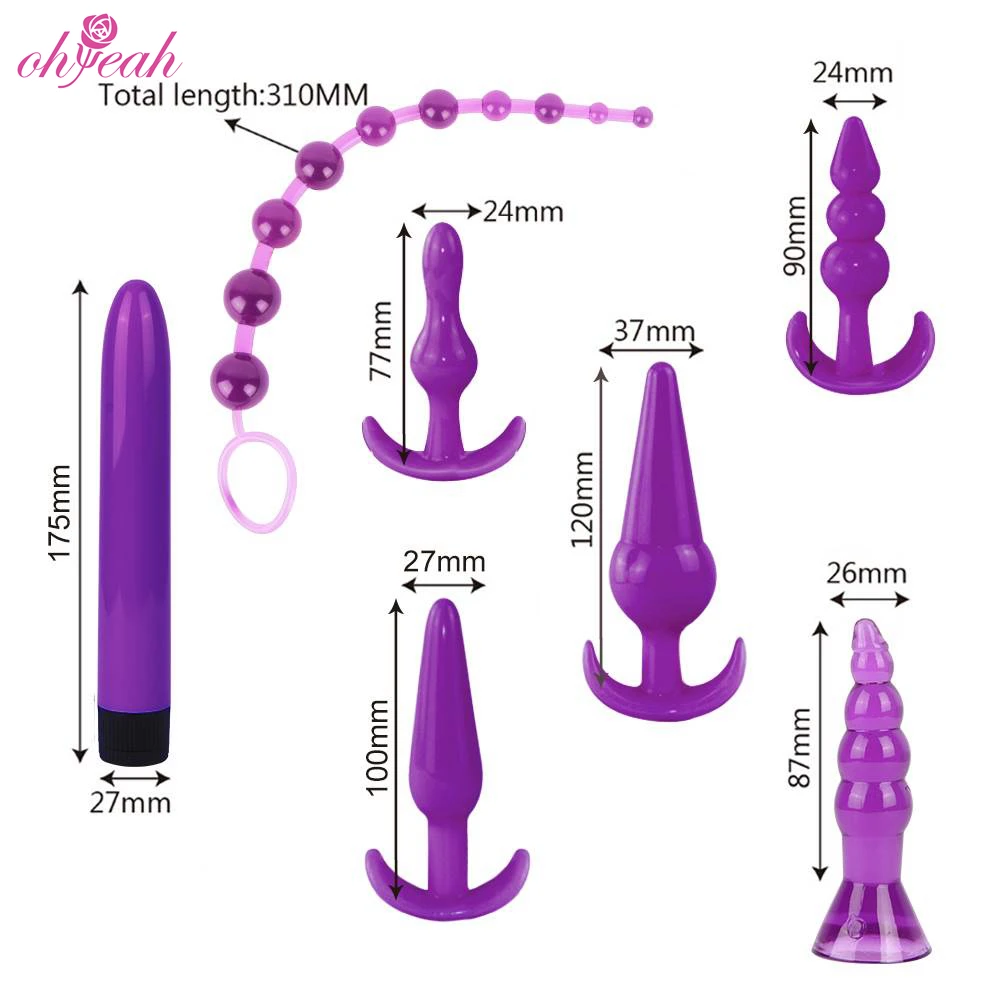 July 7 Pieces Combination Vibrator Anal Bead Butt Plug Stimulator Sex Toys  For Male Women Products Anal Plug Set - Buy Buy Sex Toys For Male,Anal  Plug,Sex Toys Product on Alibaba.com