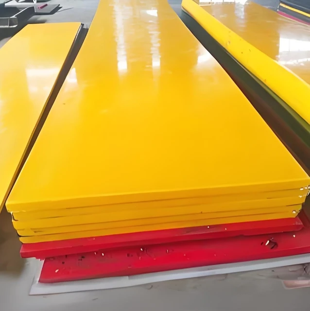 Polyurethane cattle tendon board Self-lubricating coal lining plate Silo truck bed lining