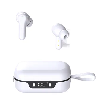 New Arrival Fashon In-ear Wireless Headphones Led Display Tws Long Battery Life Audifonos  Gaming In-ear Earphones
