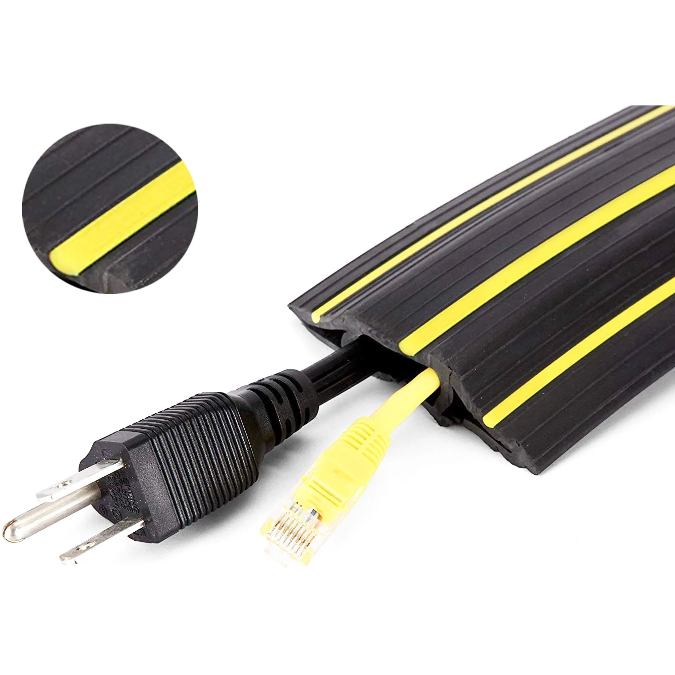 Прямая Продажа с завода защита для кабеля напольный кабель протектор резиновая