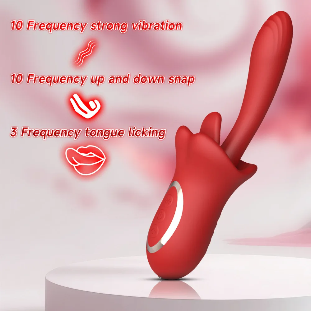 Vibratore dildo 3 in 1 con vibrazione su e giù e leccamento per donne, giocattoli sessuali femminili, orgasmo clitorideo, scatola di giocattoli sessuali per adulti per uomini_voghion.com