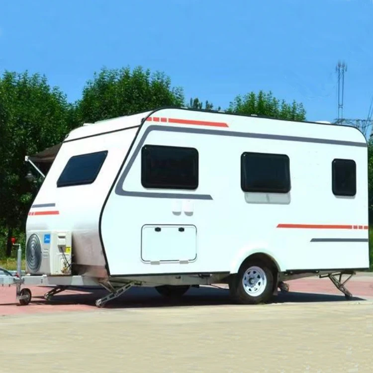 Maßgeschneiderter Luxus-Wohnmobil-Wohnmobilanhänger in bester Qualität, voll ausgestatteter Camper-Reisewohnwagen