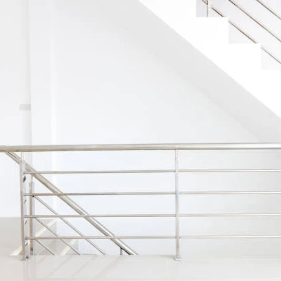 New Design Exterior Stainless Steel Solid Rod or Round Pipe Balustrades/Customized Durable Railing Systems for Stairs