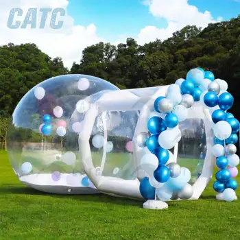 CATC Kids Party Balloons Fun House Clear Inflatable Air Circulation Igloo Bubble Dome PVC Advertising Tent