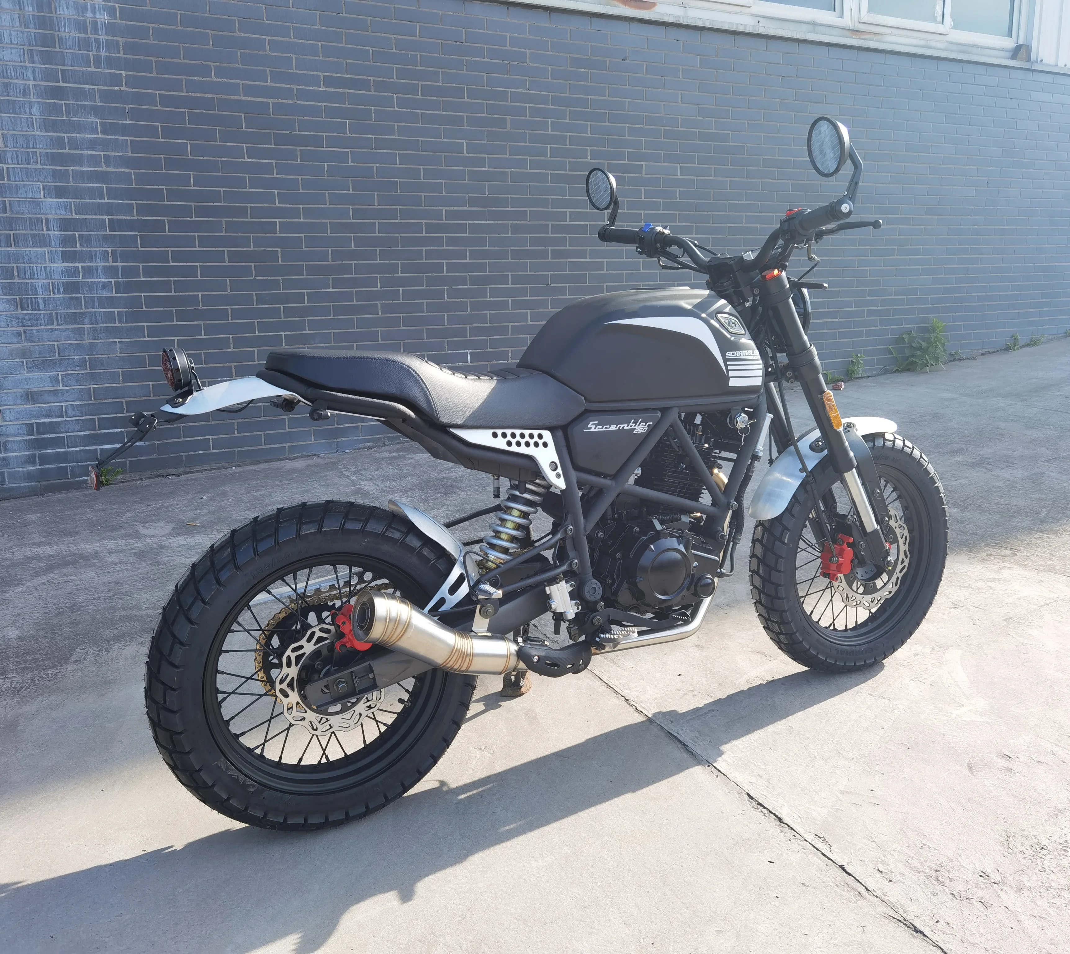 Fuego scrambler sales 125