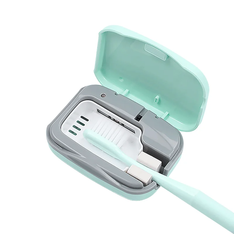 Запатентованный дизайн портативный Перезаряжаемый Электрический УФ-Дезинфицирующий стерилизатор светодиодный зубной