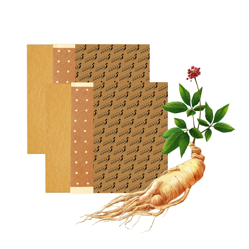 Patchs Coréens Hanil Red Ginseng - Soulagement Des Douleurs - Lot De 5 - Neuf - Fabriqué En Corée Du Sud