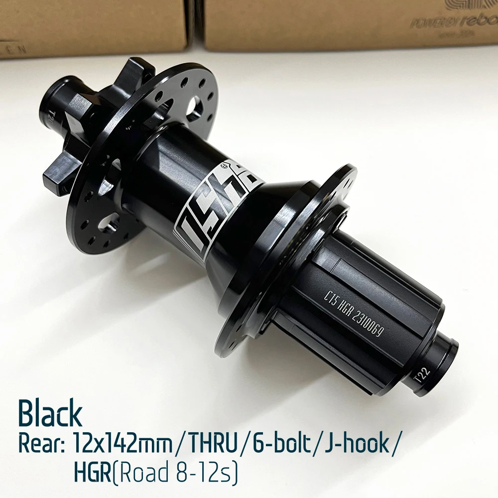 Koozer 450 Rear Road CX Gravel Hub - 12x142 Thru 28H 32H