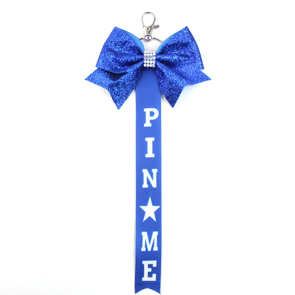 Lot De 16 Porte-clés Pompon Cheerleading - Colorés Avec Mousquetons Pour Sacs Et Cadeaux