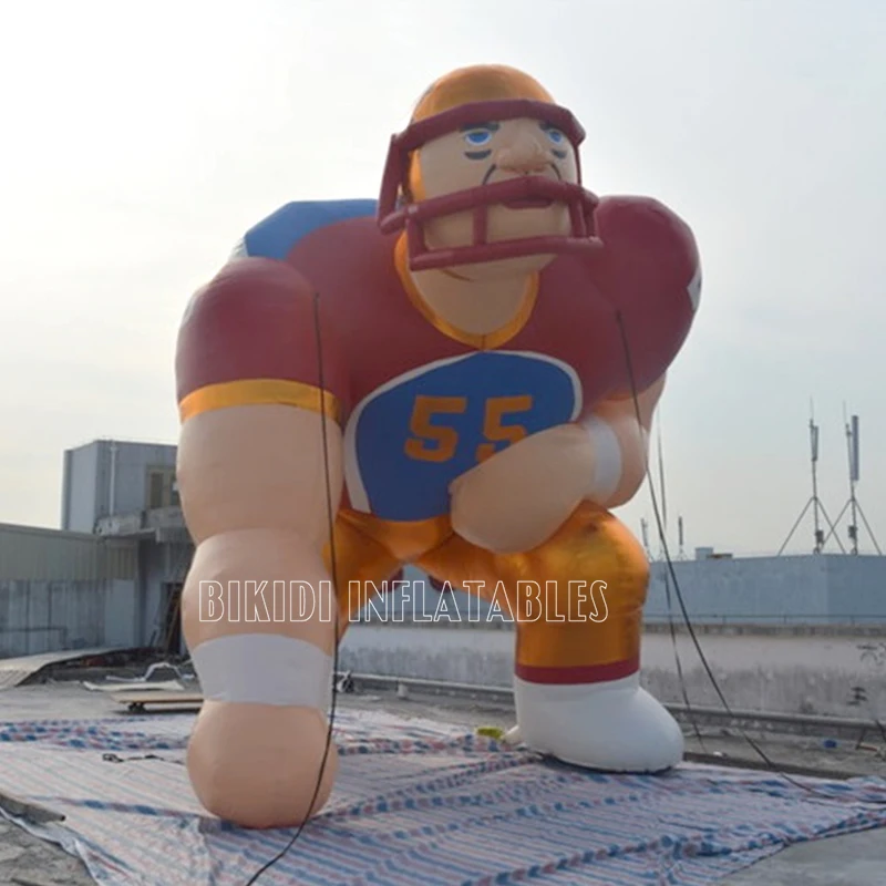 Giant Advertising Sportsman Balloon,Inflatable Football/ Rugby Player