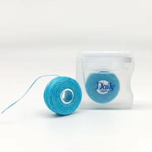 Daily Care Teeth Cleaning Floss Polyester Fiber Coconut Oil Added Dental Floss 1050D Waxed Smooth Multi-flavor Dental Pick Floss