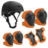 Arancione con casco nero