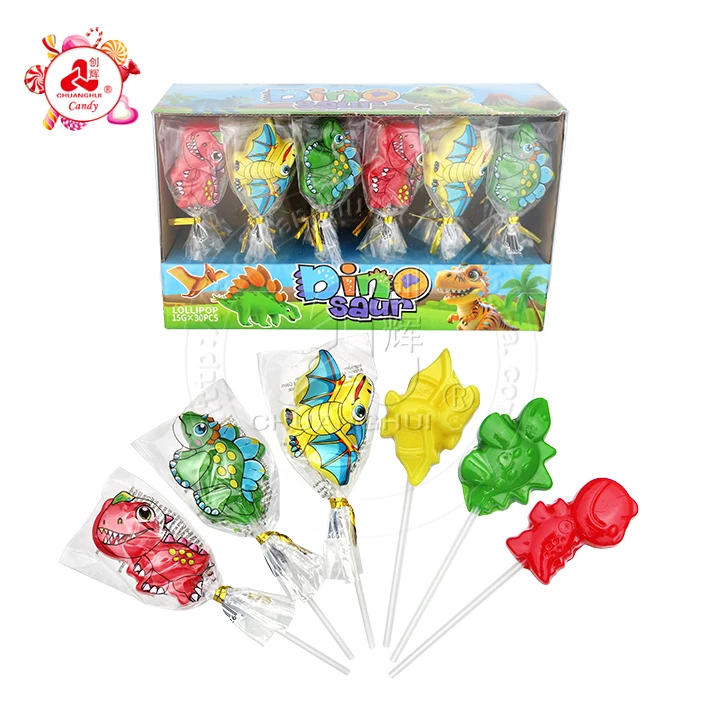 dinosaur lollipop