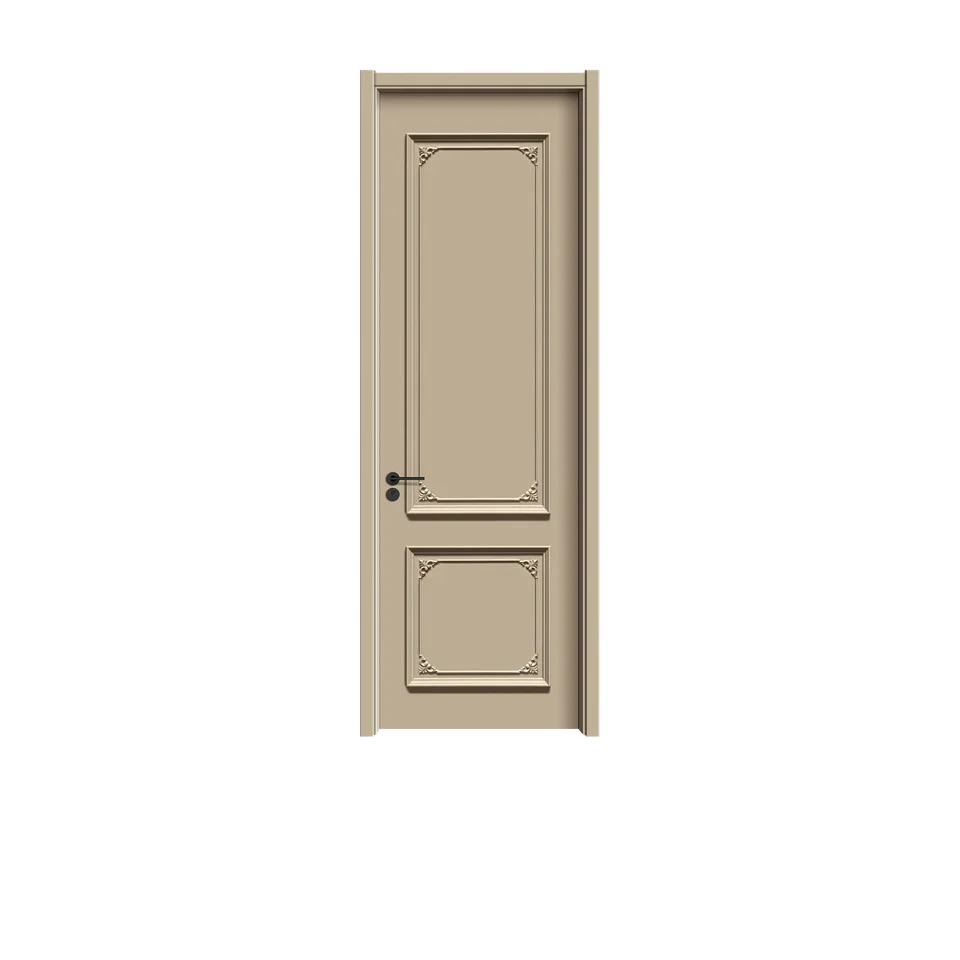 TNB Eco-Friendly Solid Wood Interior Door Modern Style Soundproof for Entry for Family Rooms Apartment Villa Bedroom