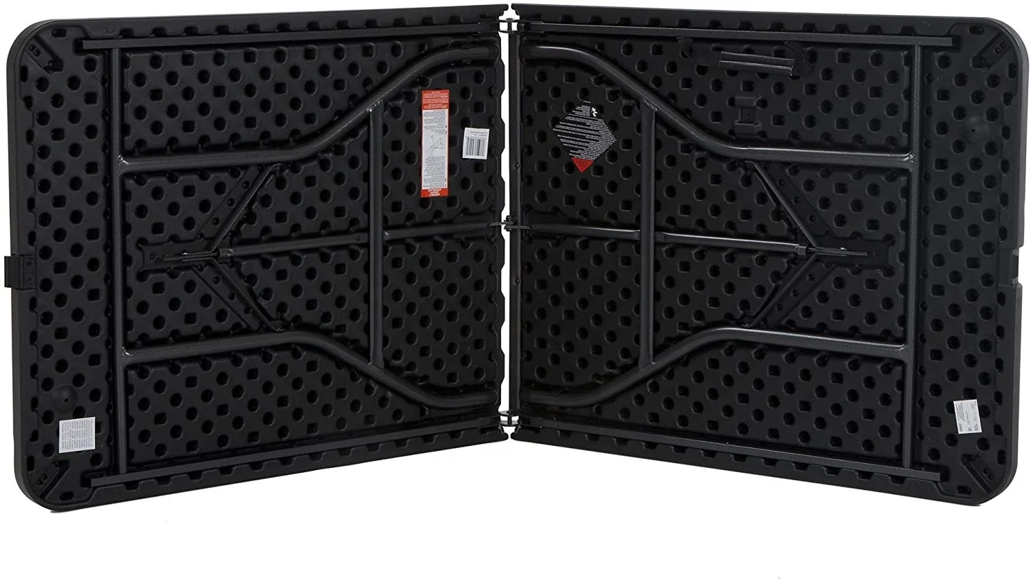 Лидер продаж партиями по 6 футов черный цвет раза-в-половина удар для ресторана столовая мебель литой складной