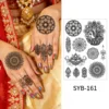 Adesivo tatuaggio mandala syb-161-150x210mm