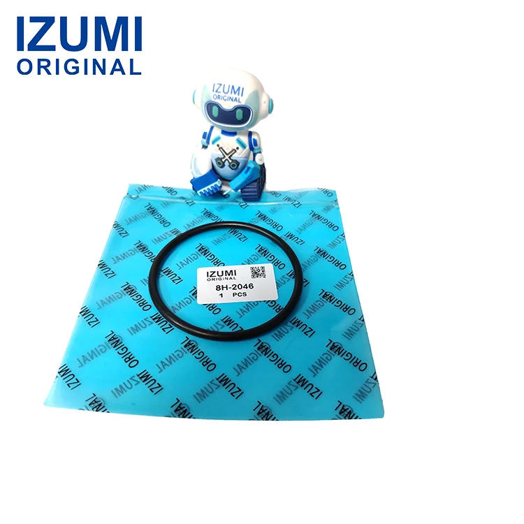 IZUMI ORIGINAL 8h2046 8h-2046 5.33 X 85.09mm 75a Nbr O-ring For Caterpillar Construction Machinery Parts