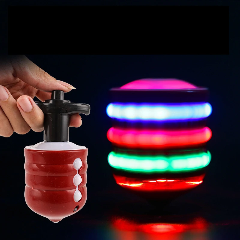 2023 новый дизайн мигающий гироскоп вращающаяся Детская Классическая Игрушка