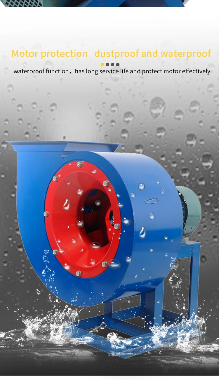 Centrifugal Fan, 5.5kw, Copper, 4-72 - detail 12