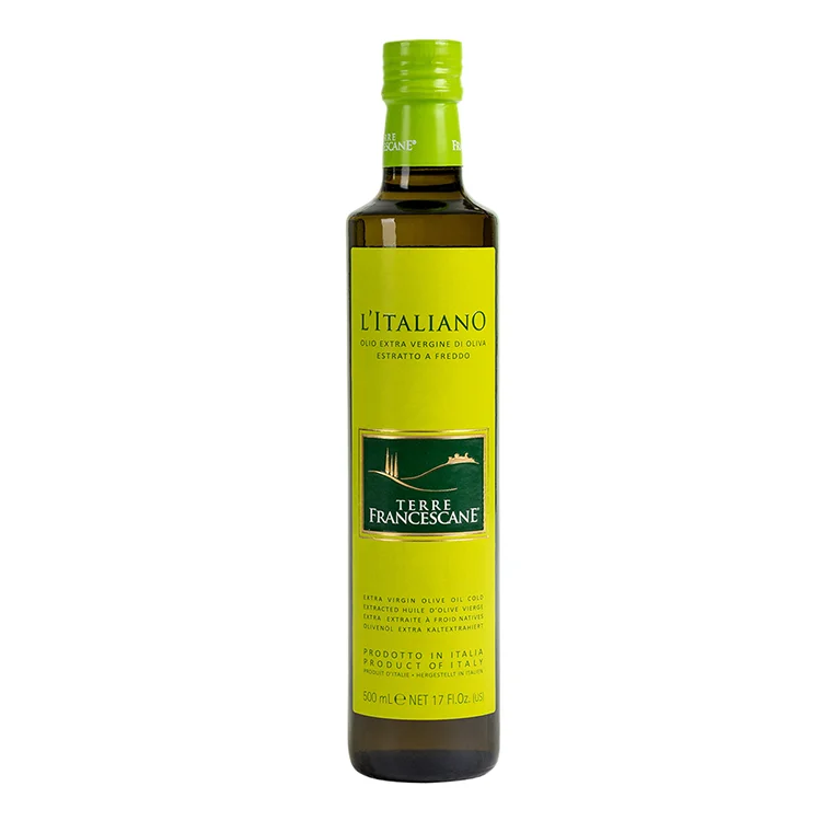 Made In Italy Olive Oil Extra Virgin Cold Pressed Cooking Olive Oil 500ml