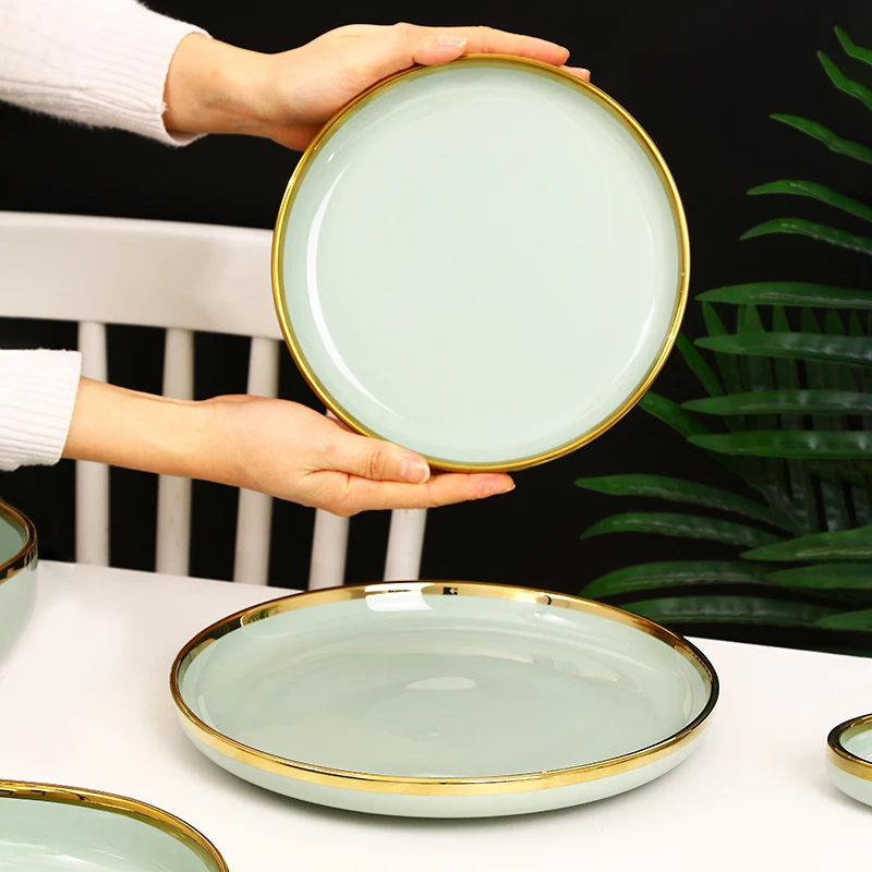 High Quality Light Luxury Nordic Ceramic Tableware Set-Includes Safe Weddings Dishwasher-Friendly Rice Fruit Salad Ramen Bowls details