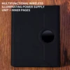 X5 bracket power supply set in black + leather cover