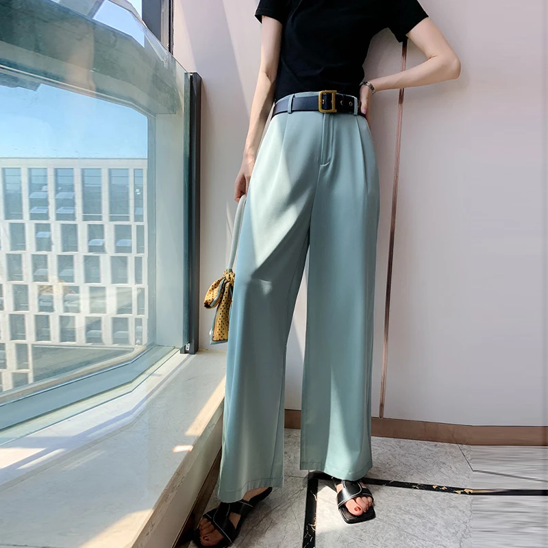 Buy Office Wear,Wide Leg Pants,Trousers 