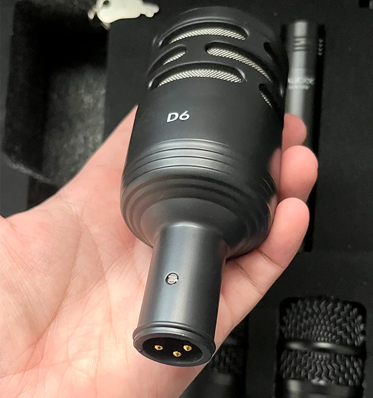 Audix Dp72 Professional Drum Microphone Kit Musical Instrument 7 Pcs