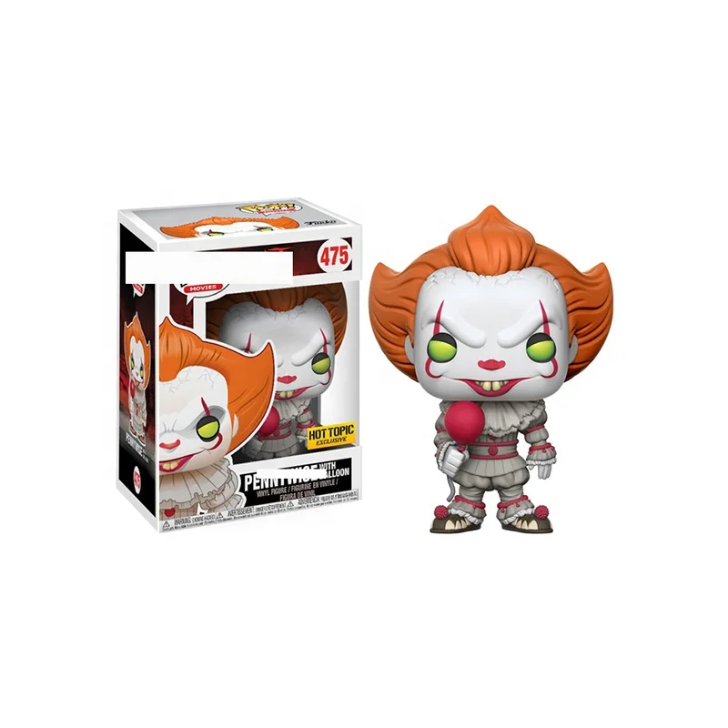 Aangepaste Berouw legaal Kids Toys Funko Pop Clown Back Spirit Action Figures Hand Office Model It  Decoration Toy #475 Pennywise With Balloon - Buy Funko Pop Clown Back  Spirit,Clown Pennywise Action Figures,Pennywise Model Product on