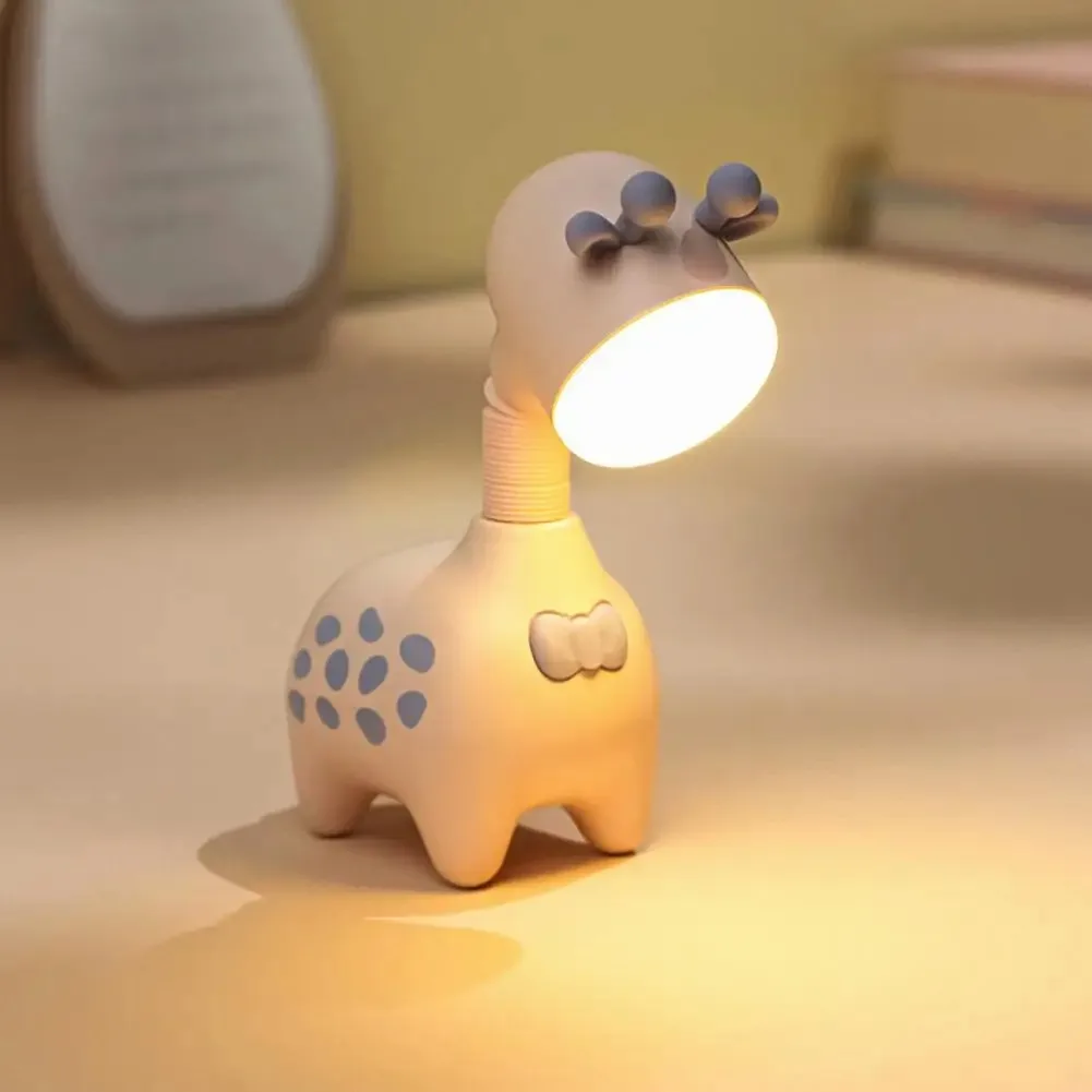 Cute Giraffe Rechargeable Table Lamp For Kids Led Night Light